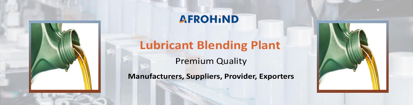 Lubricant Blending Plant